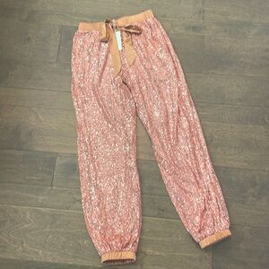 NWT Women’s Sequined Joggers